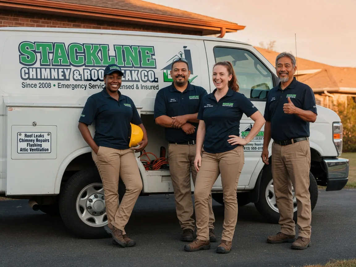 Chimney flashing repair company in Custer City, PA